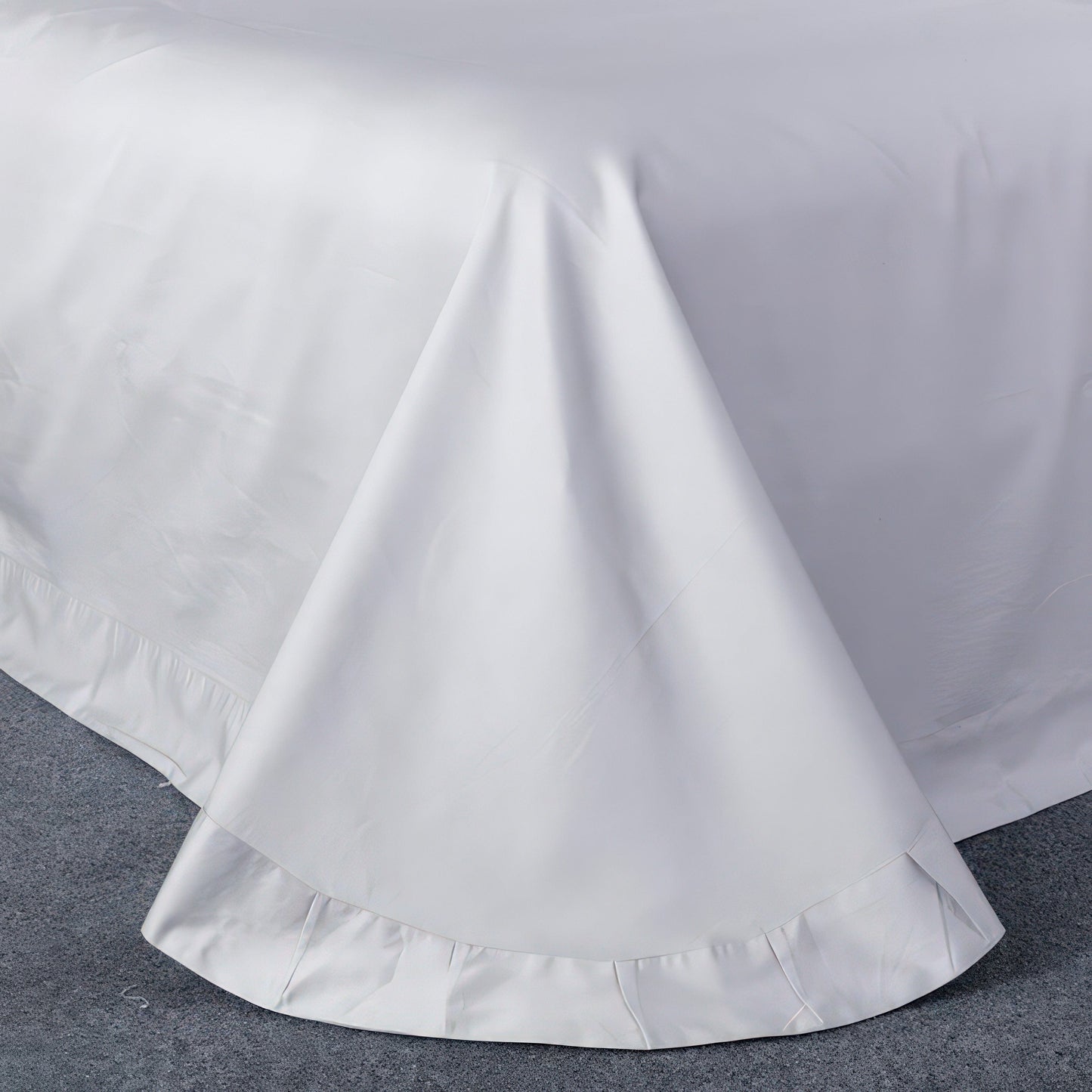 Luxurious Grey Bedding Set - 100% Egyptian Cotton Sheets, 600 Thread Count Duvet Covers-6