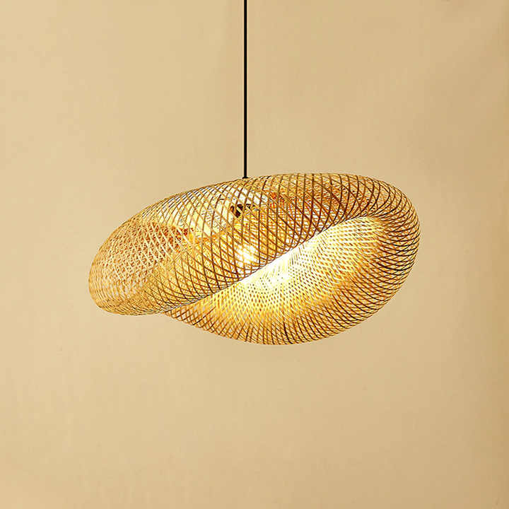 Lumiéra - Handwoven Bamboo Pendant Light