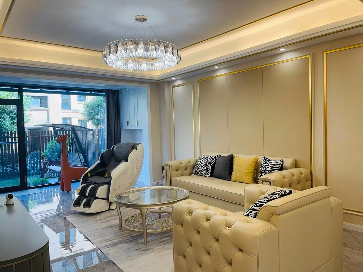 CrystalGlow - Modern K9 Crystal Chandelier
