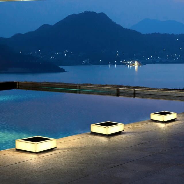 LumaSolar - Set of 2 Outdoor Solar LED Light with Stylish Design