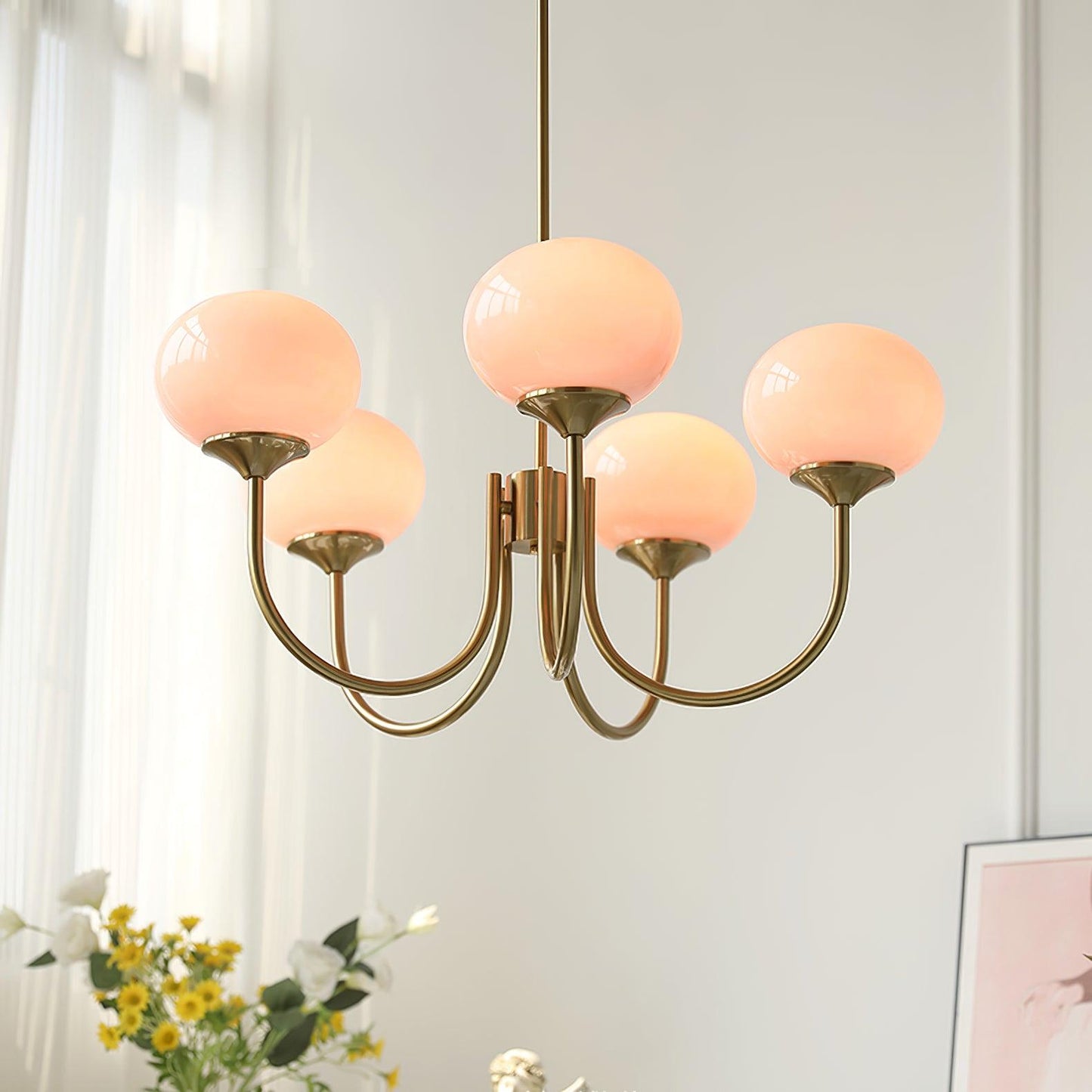 Marli - Soft Touch Luxury Glass Chandelier