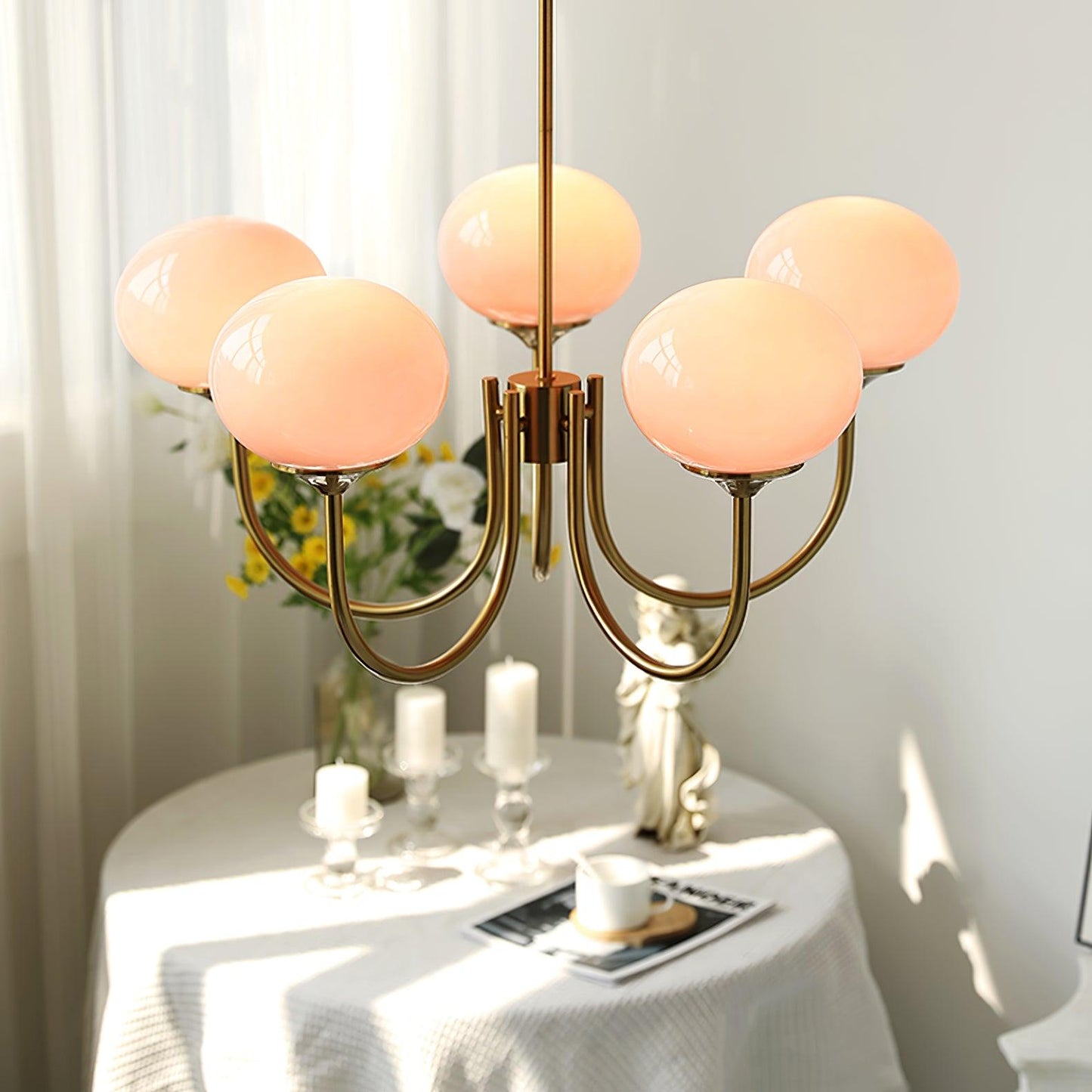 Marli - Soft Touch Luxury Glass Chandelier