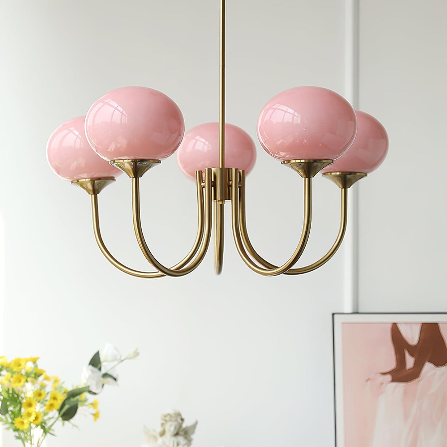 Marli - Soft Touch Luxury Glass Chandelier