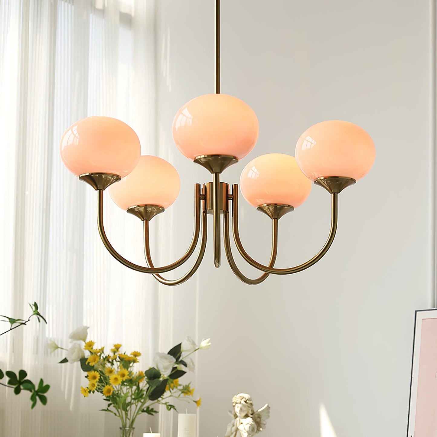 Marli - Soft Touch Luxury Glass Chandelier