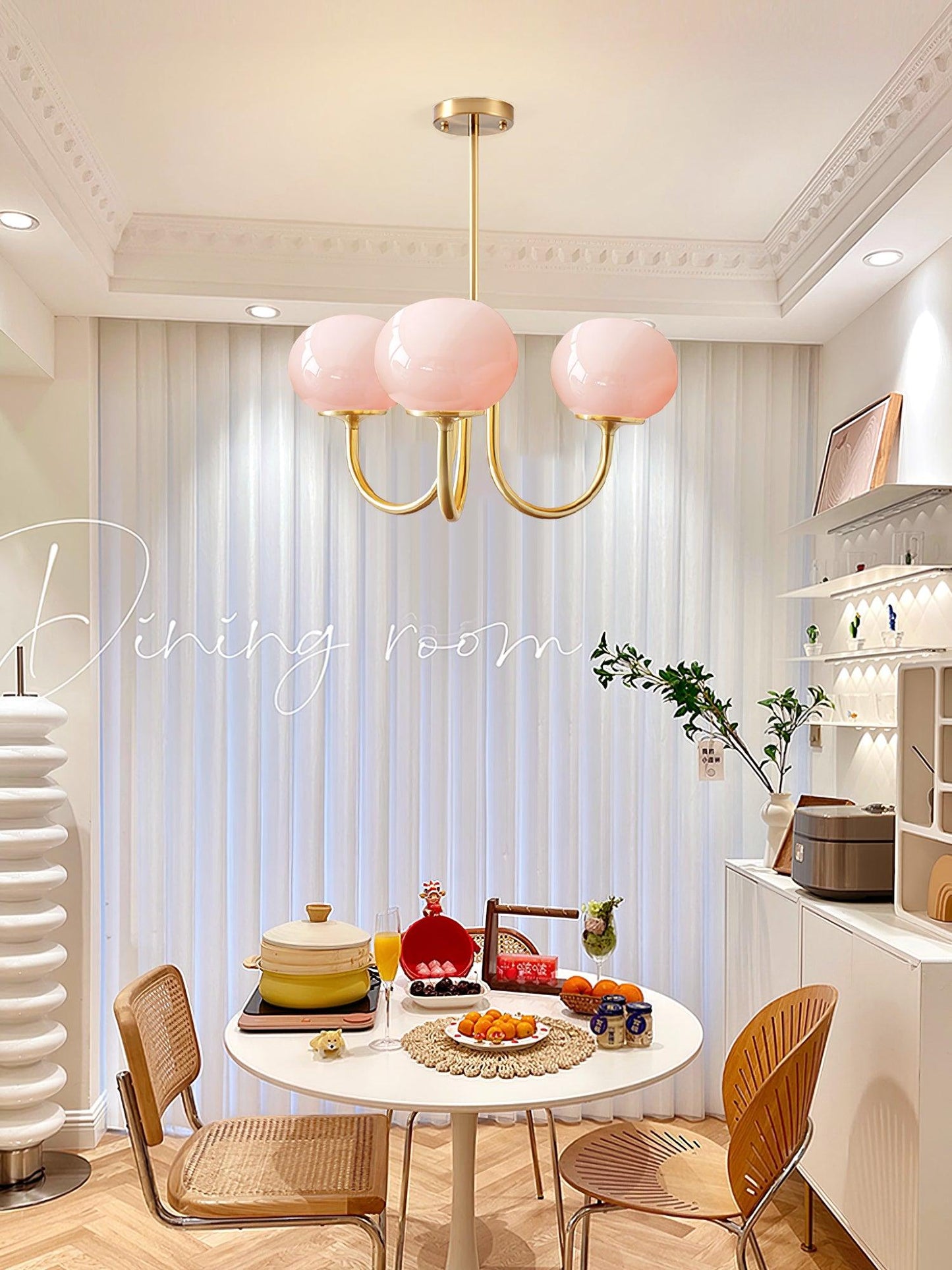 Marli - Soft Touch Luxury Glass Chandelier