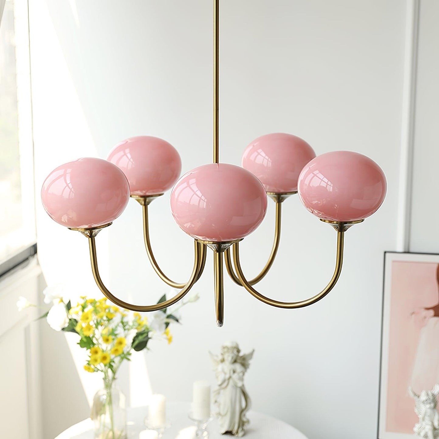 Marli - Soft Touch Luxury Glass Chandelier