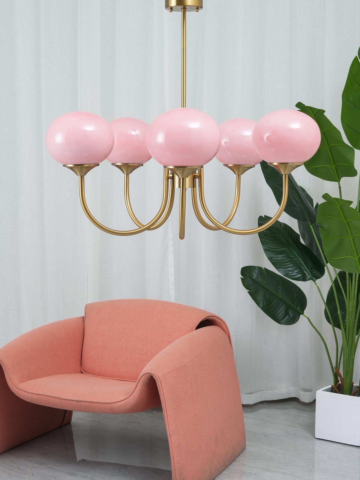 Marli - Soft Touch Luxury Glass Chandelier
