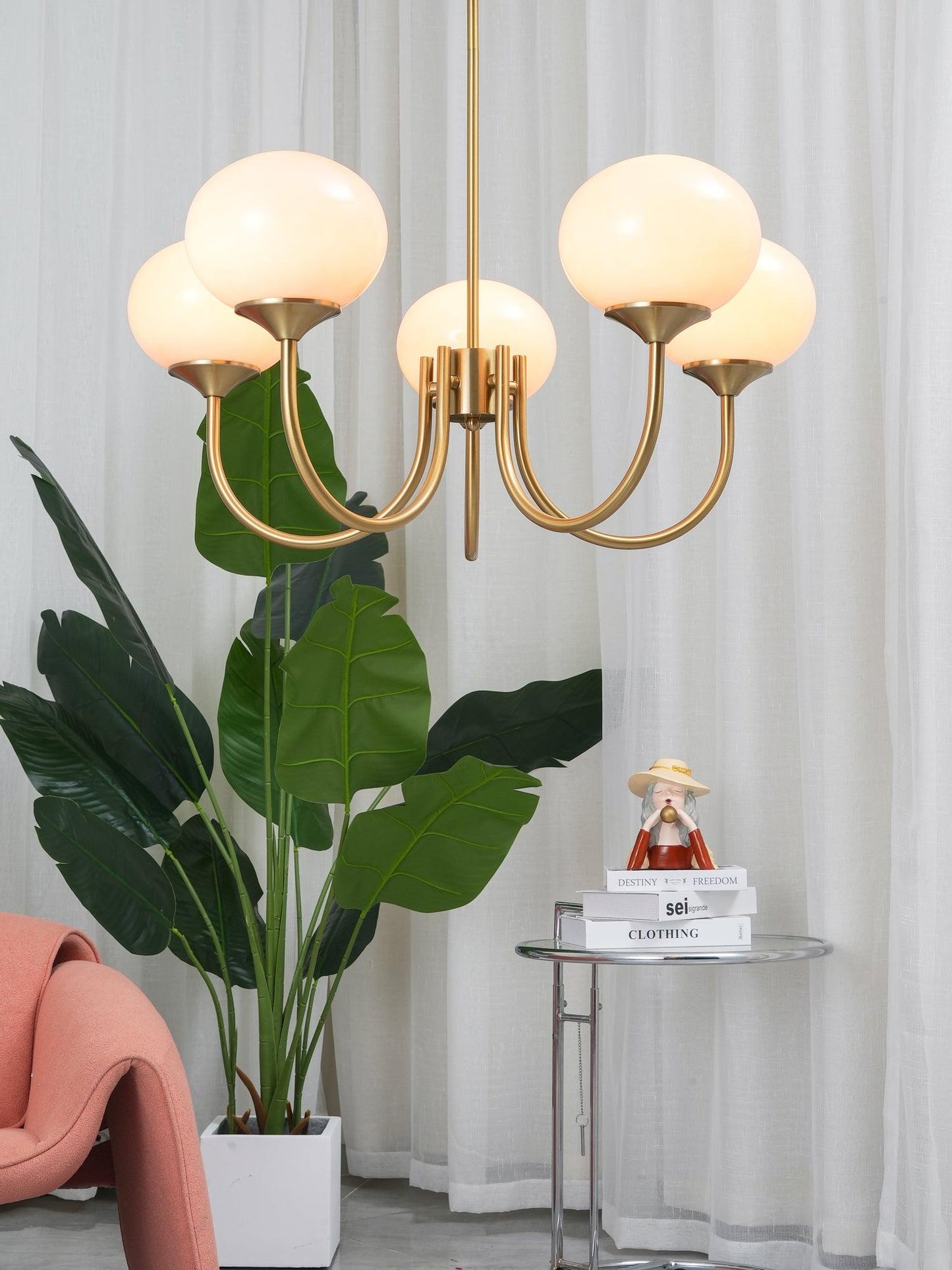 Marli - Soft Touch Luxury Glass Chandelier