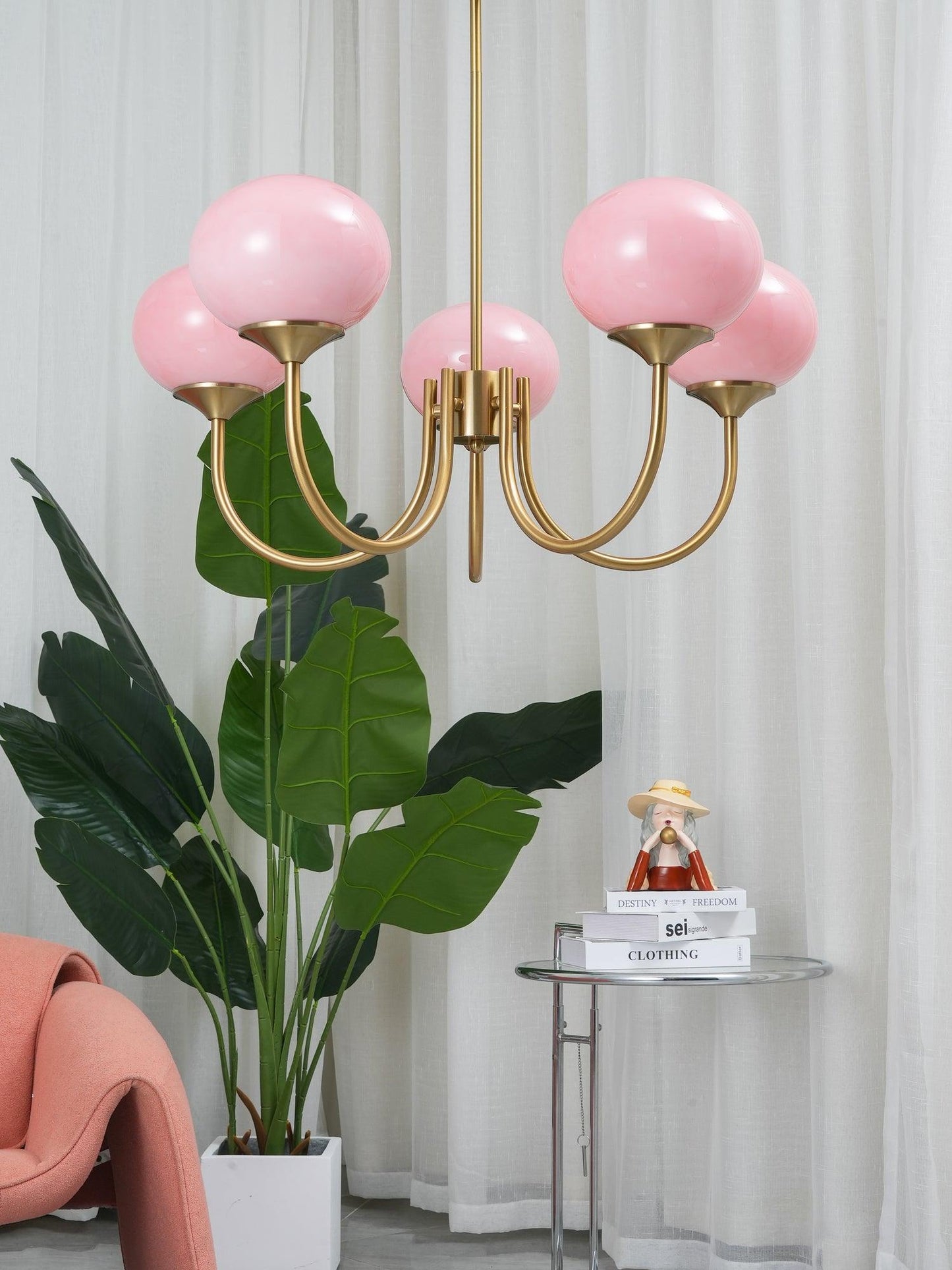 Marli - Soft Touch Luxury Glass Chandelier