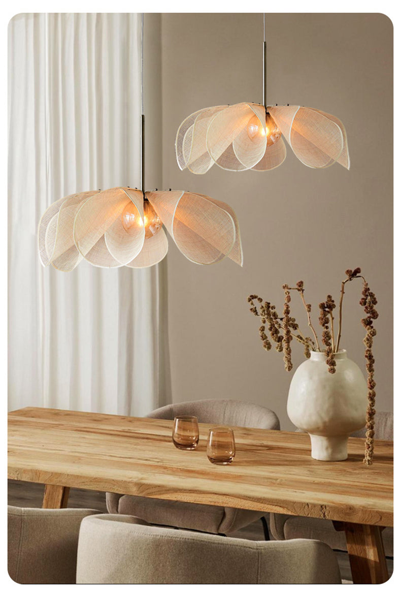 Lumiéra - Japandi Flower Ceiling Light