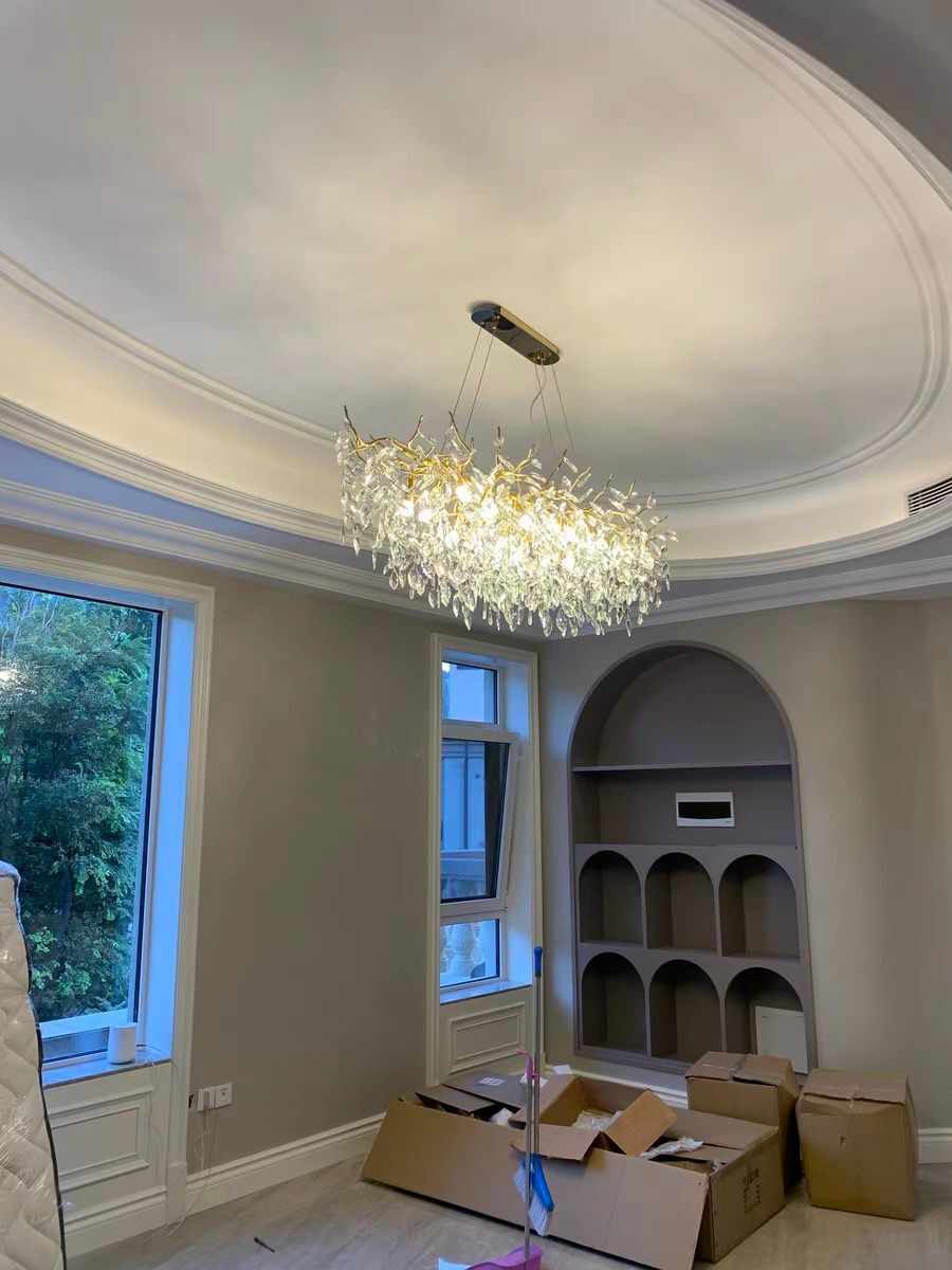 Lumiéra - French-Inspired Crystal Branch Chandelier
