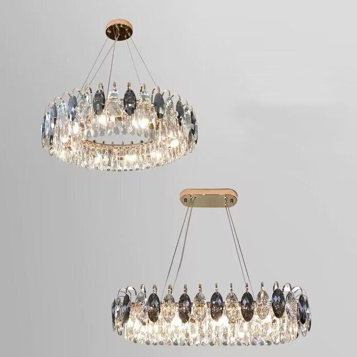 CrystalGlow - Modern K9 Crystal Chandelier