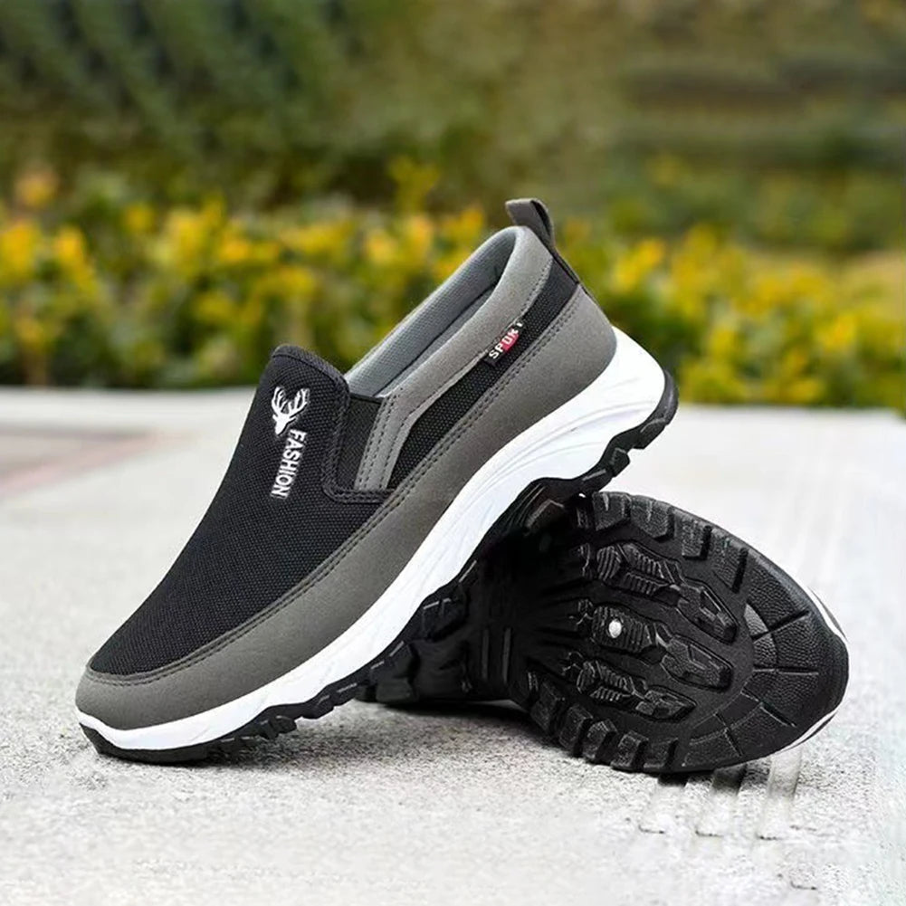 Aurelia – Men's Slip-On Orthopedic Plimsolls Shoes