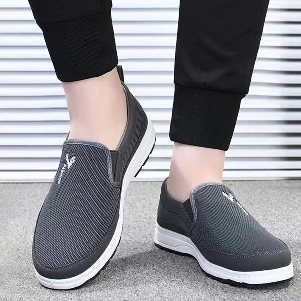 Aurelia – Men's Slip-On Orthopedic Plimsolls Shoes