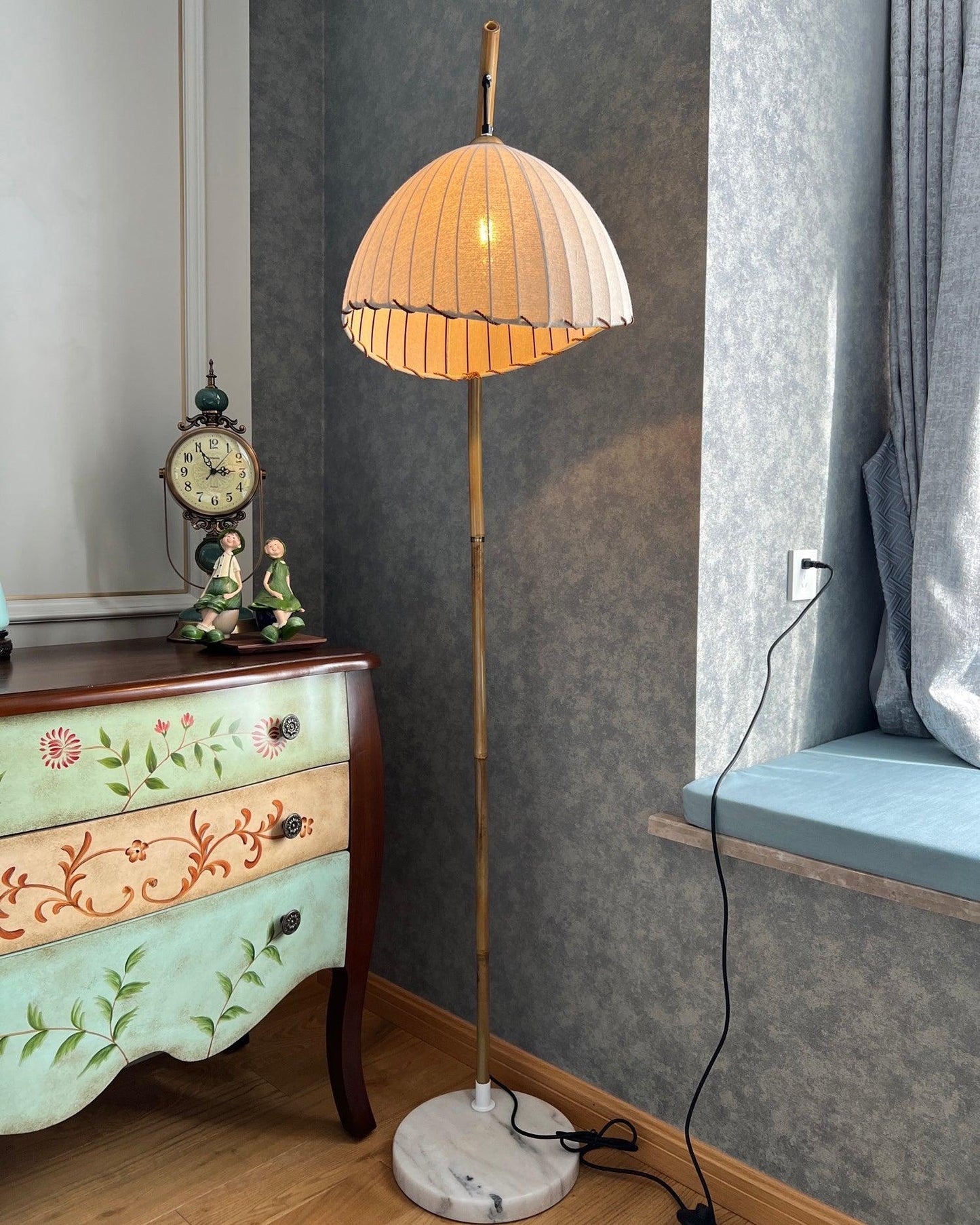 Lumiéra - Japandi Bamboo Floor Lamp