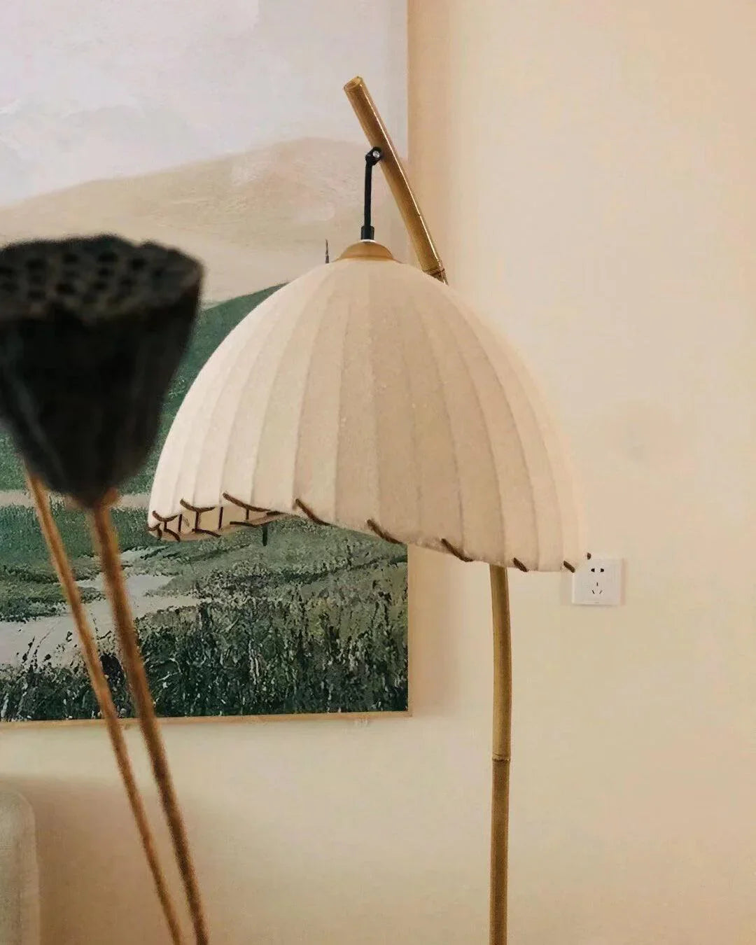 Lumiéra - Japandi Bamboo Floor Lamp