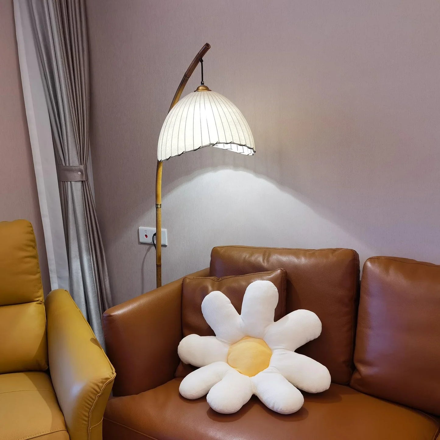 Lumiéra - Japandi Bamboo Floor Lamp