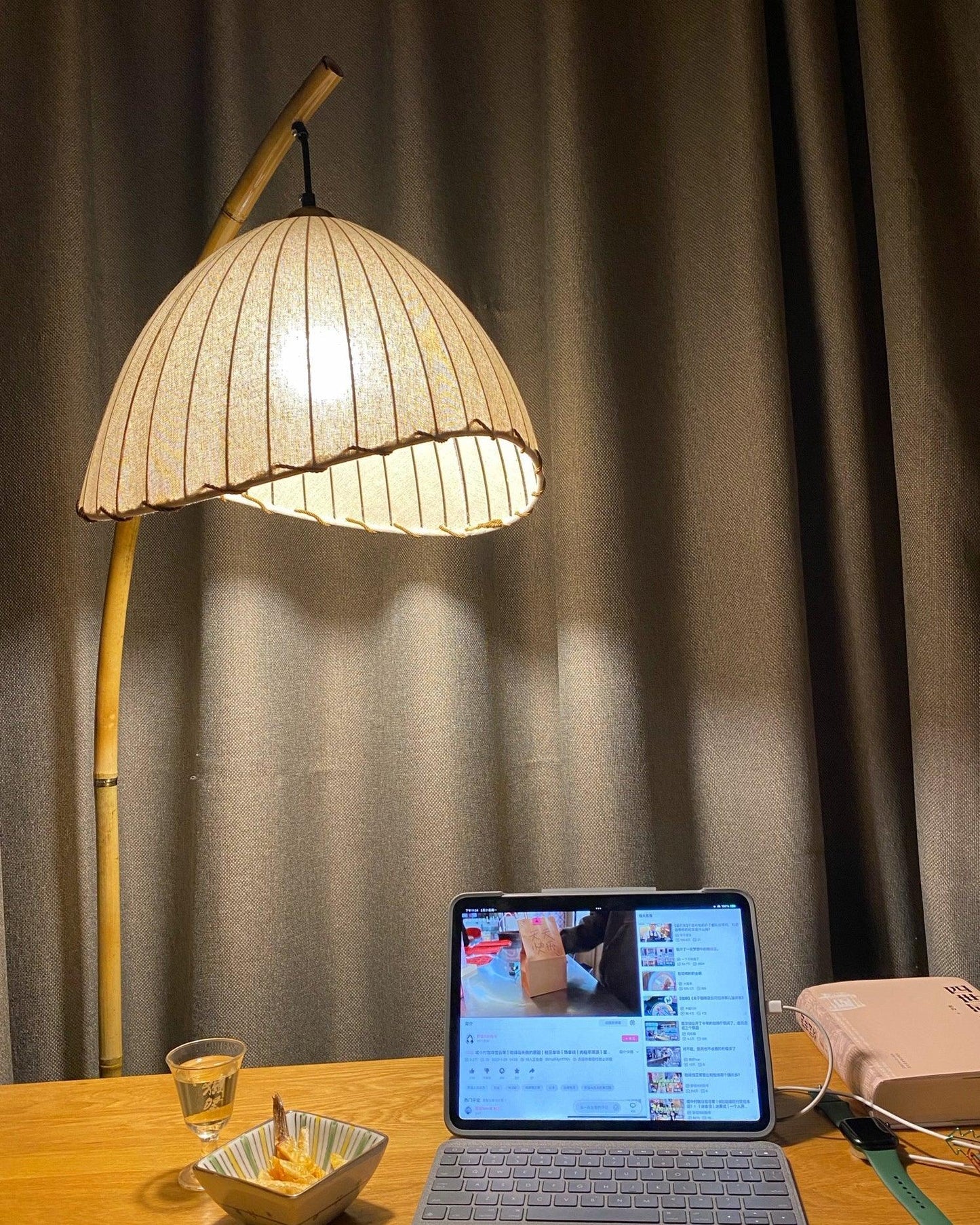 Lumiéra - Japandi Bamboo Floor Lamp