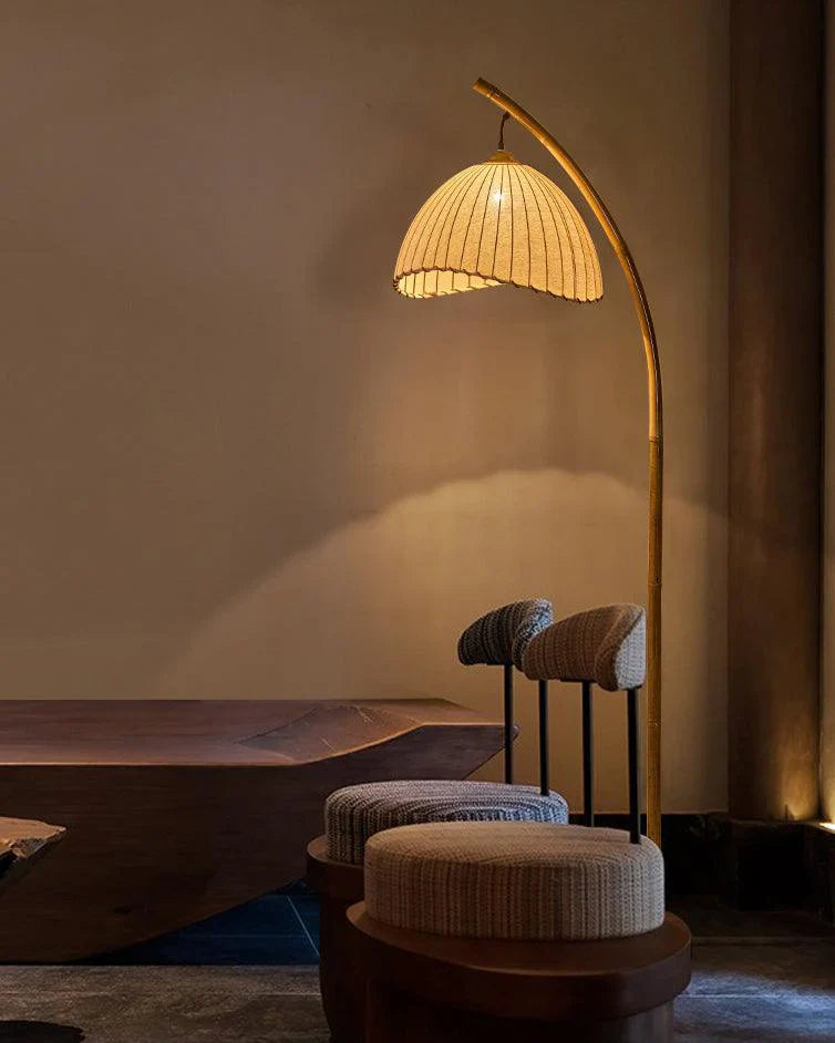 Lumiéra - Japandi Bamboo Floor Lamp