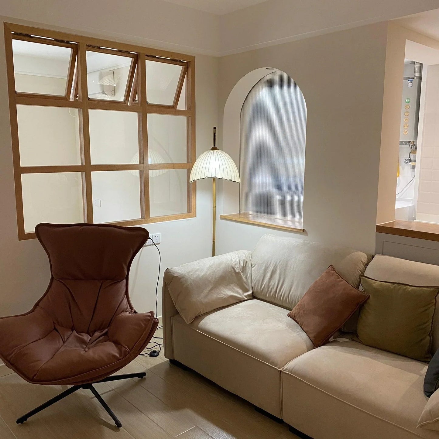 Lumiéra - Japandi Bamboo Floor Lamp
