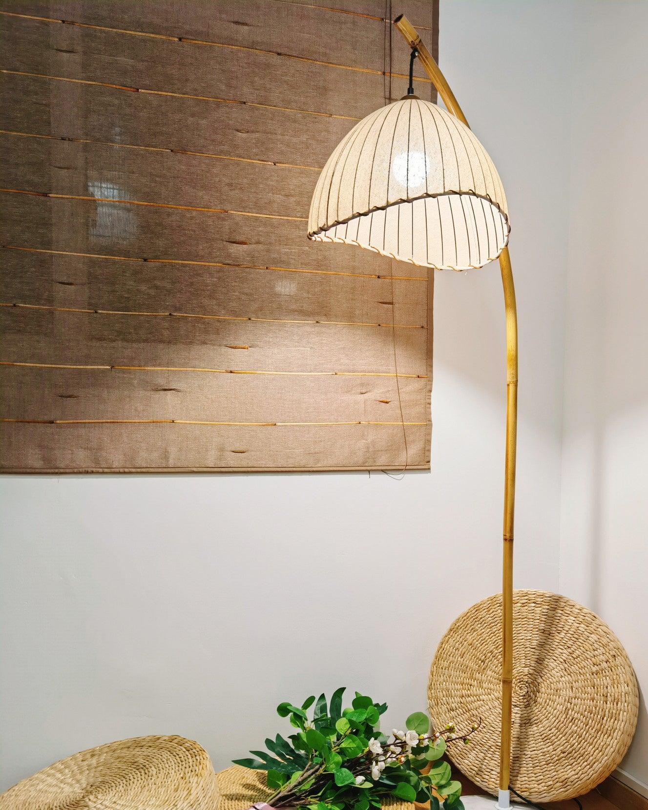 Lumiéra - Japandi Bamboo Floor Lamp