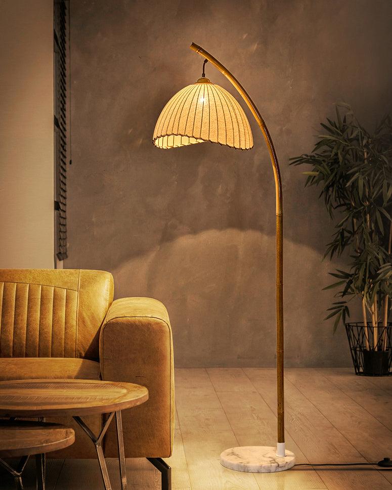 Lumiéra - Japandi Bamboo Floor Lamp