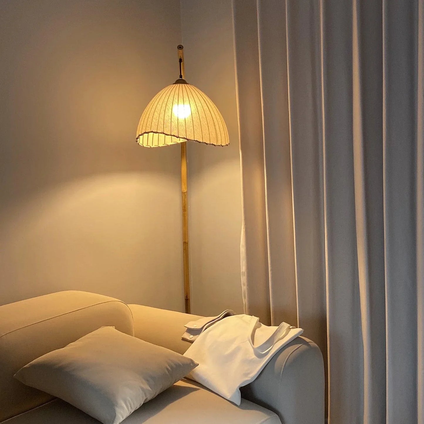 Lumiéra - Japandi Bamboo Floor Lamp