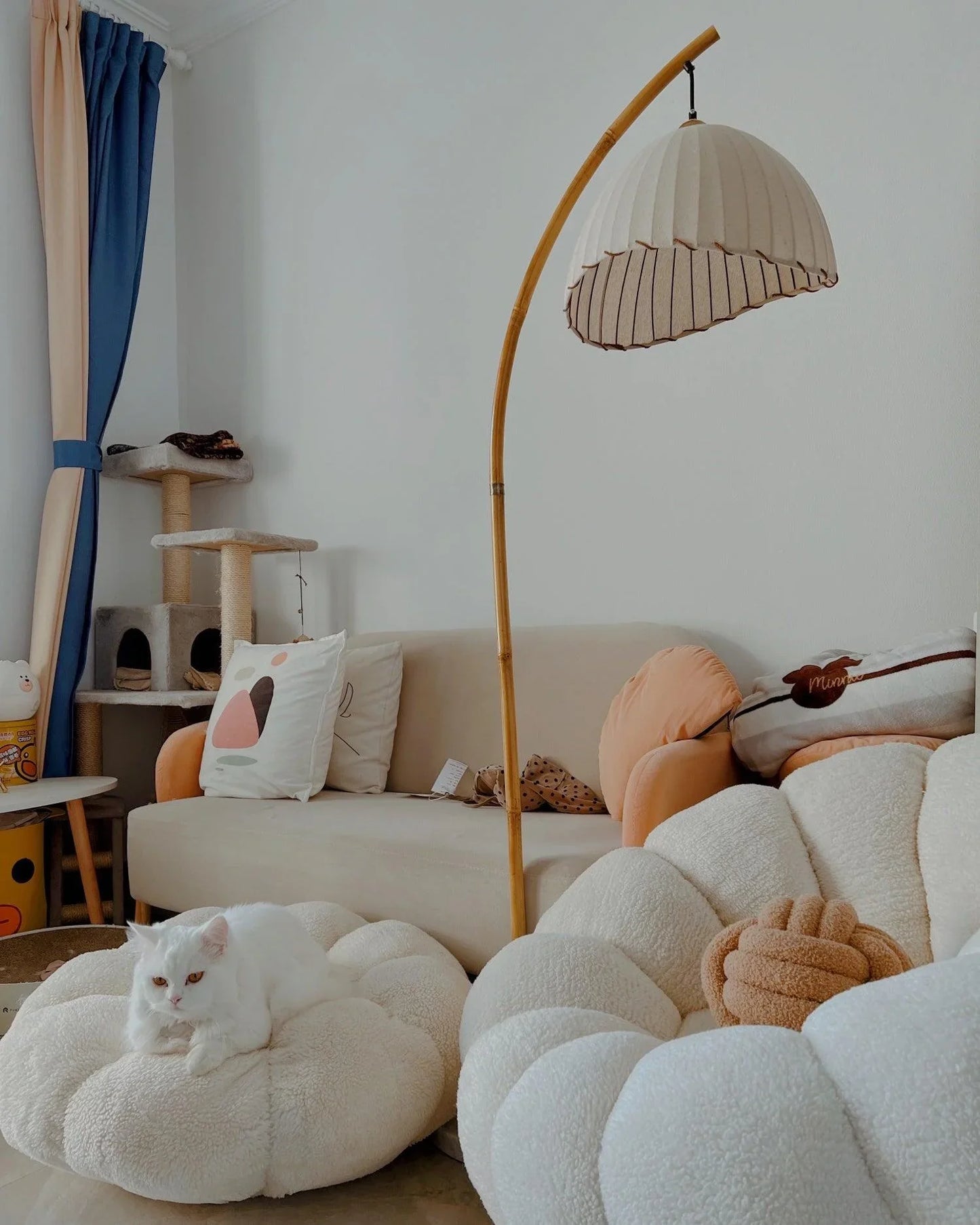Lumiéra - Japandi Bamboo Floor Lamp