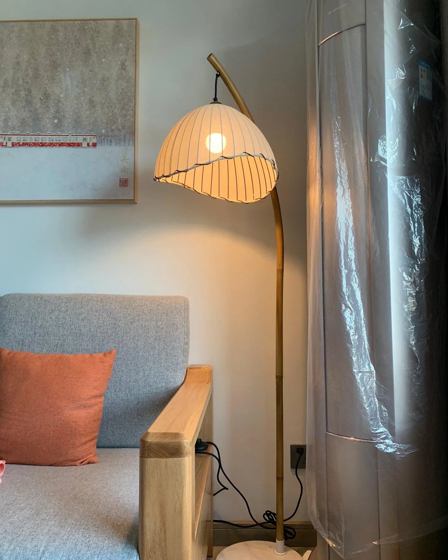 Lumiéra - Japandi Bamboo Floor Lamp