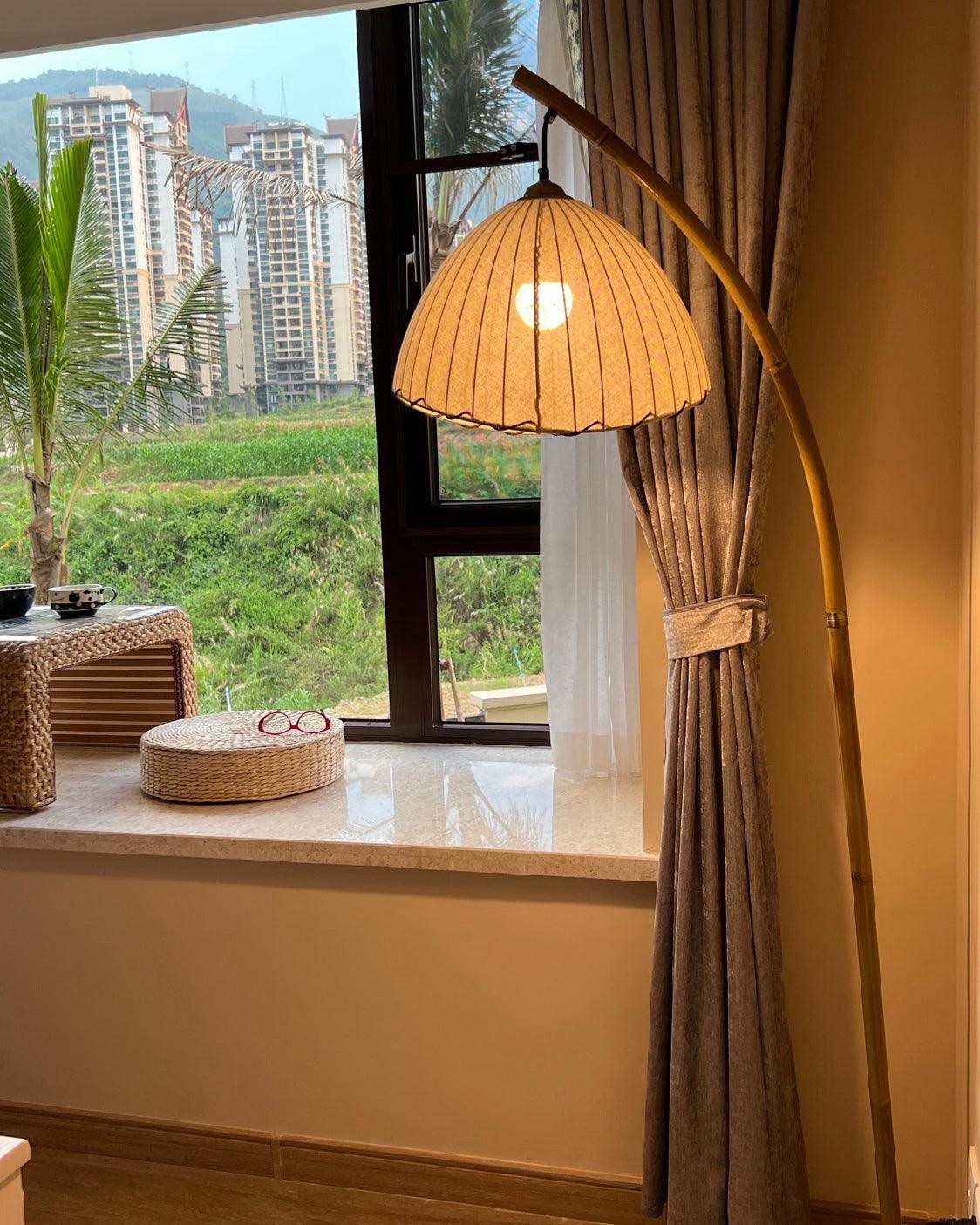 Lumiéra - Japandi Bamboo Floor Lamp