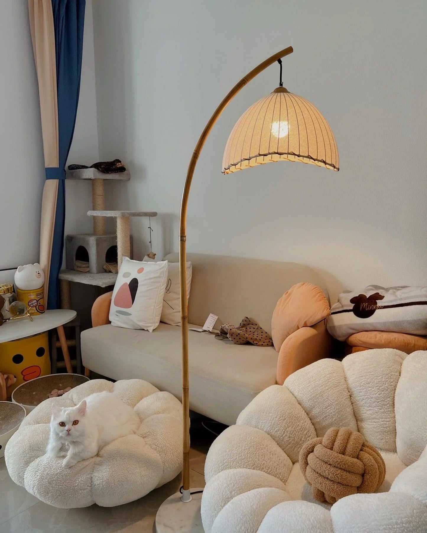 Lumiéra - Japandi Bamboo Floor Lamp