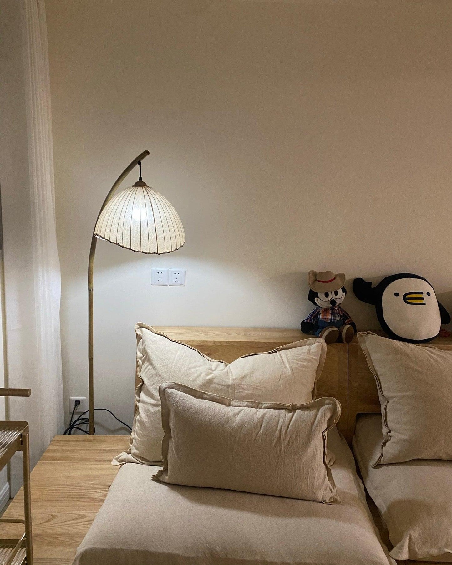 Lumiéra - Japandi Bamboo Floor Lamp
