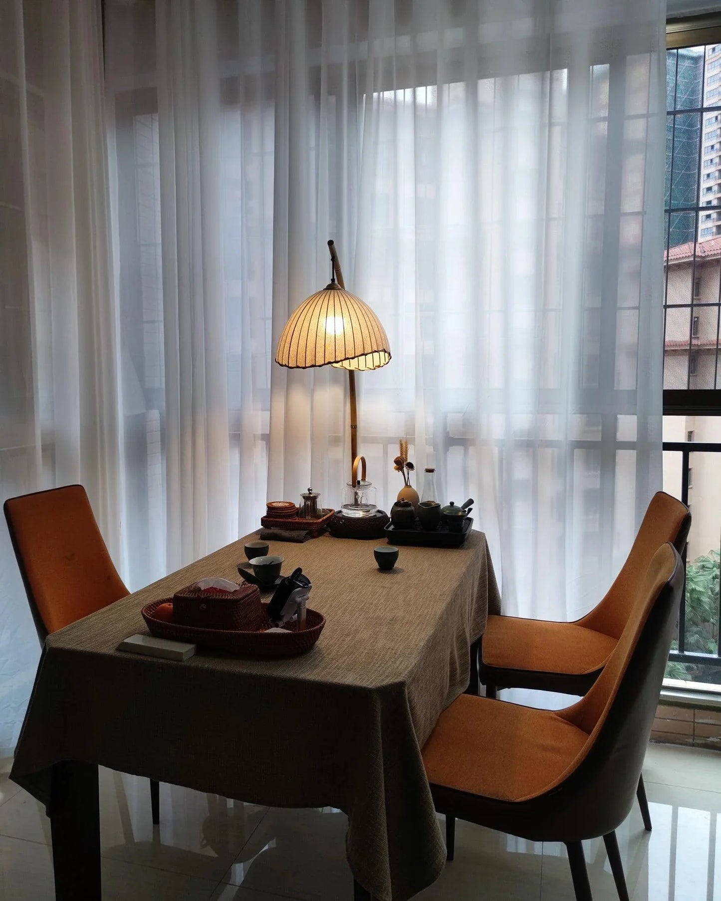 Lumiéra - Japandi Bamboo Floor Lamp
