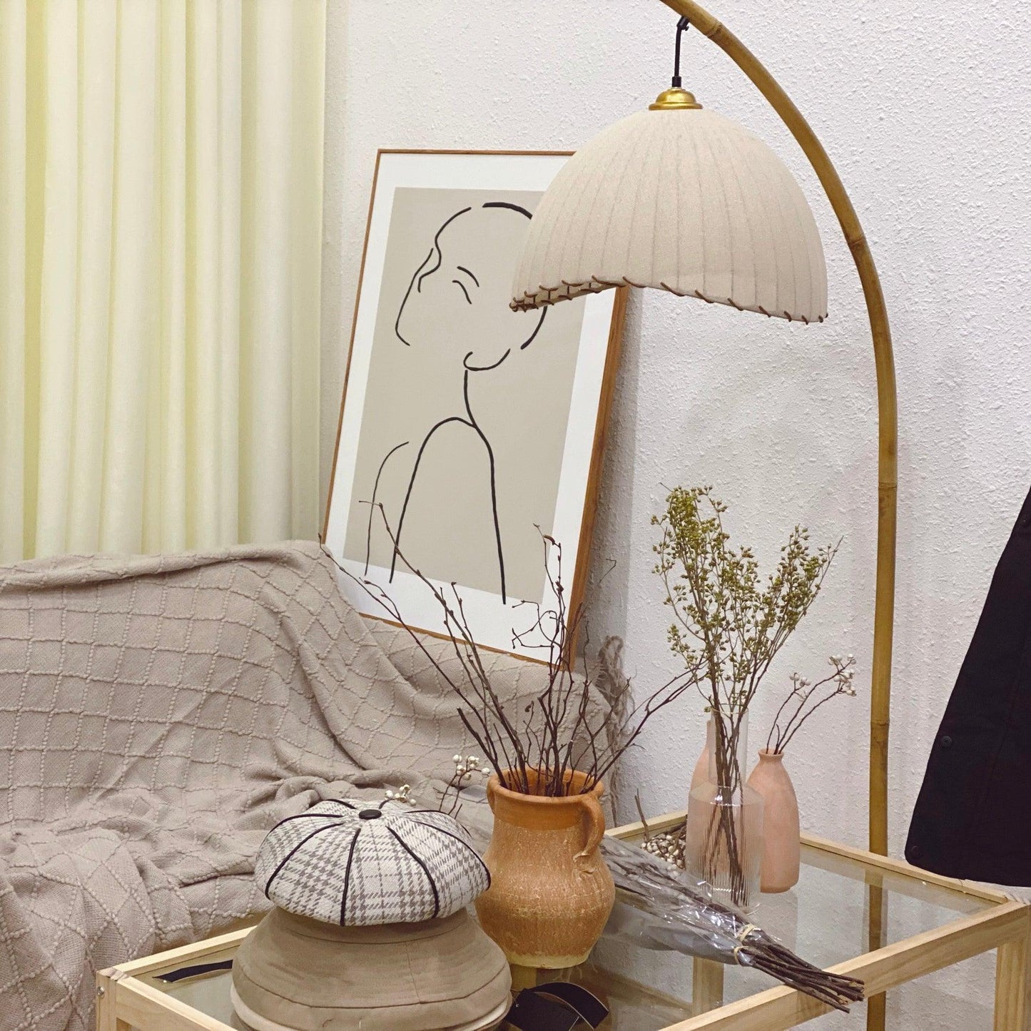 Lumiéra - Japandi Bamboo Floor Lamp