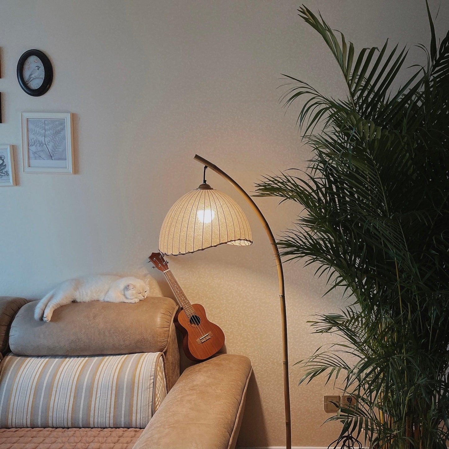 Lumiéra - Japandi Bamboo Floor Lamp