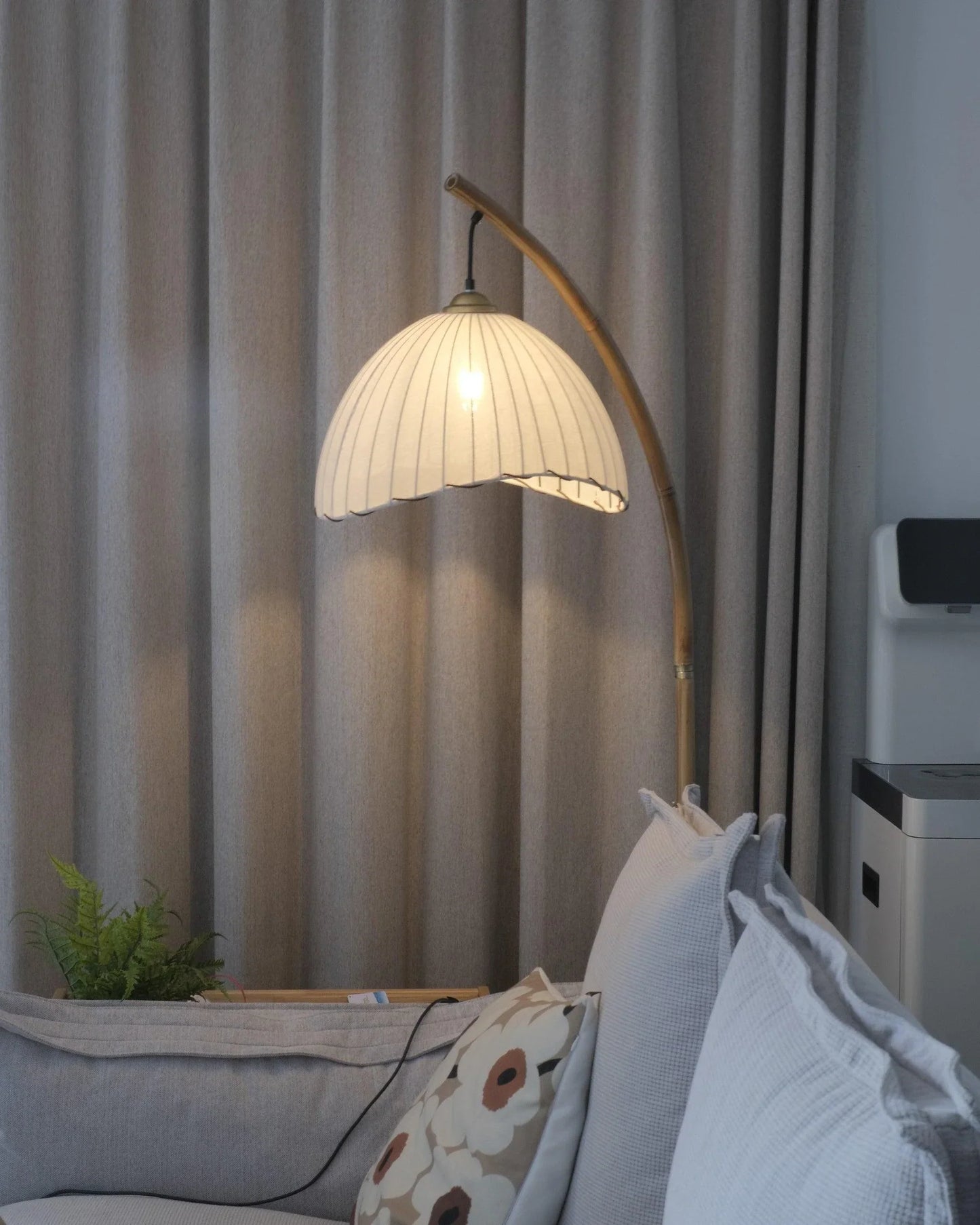 Lumiéra - Japandi Bamboo Floor Lamp