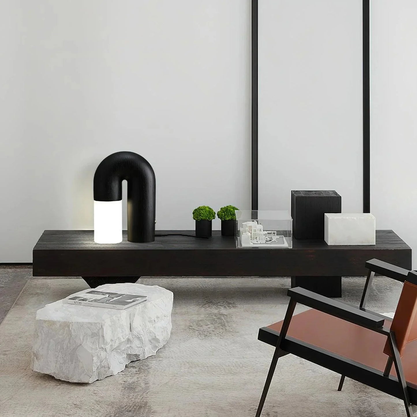 LumaArc - Elegant Arc Desk Lamp