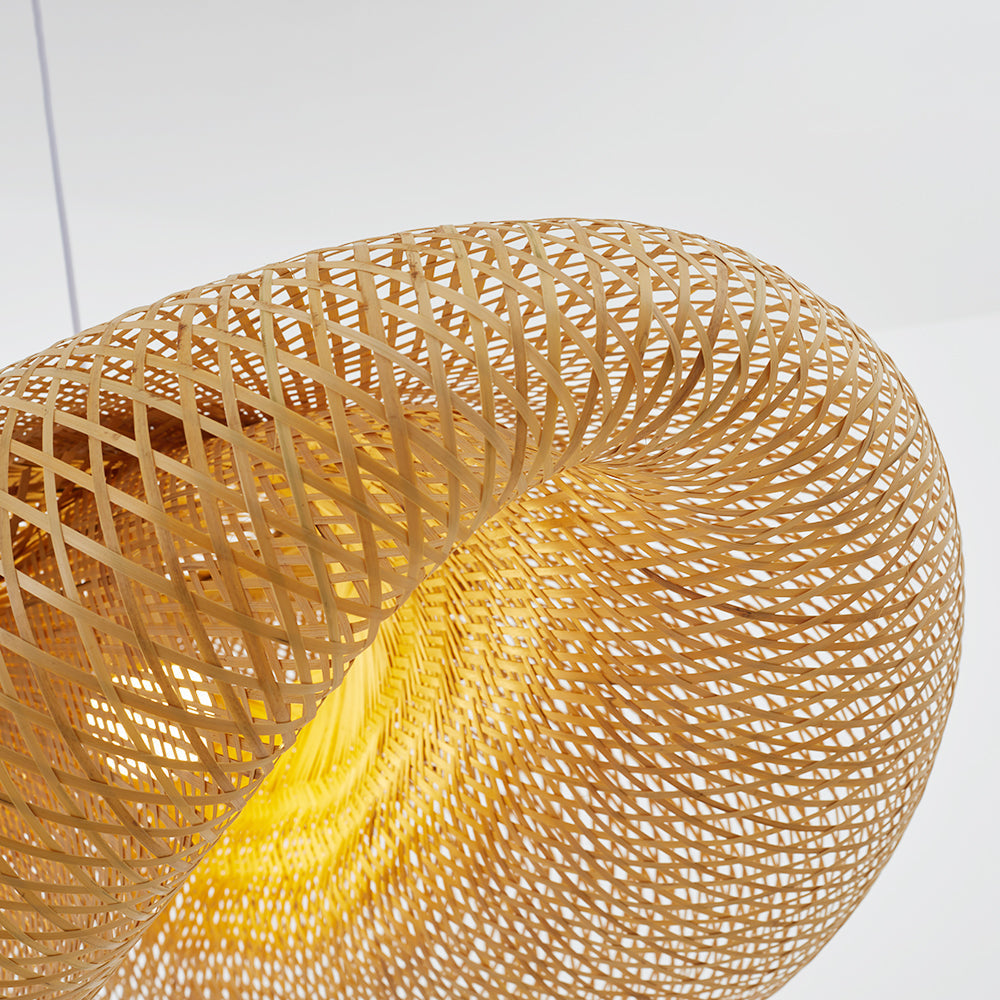 Lumiéra - Handwoven Bamboo Pendant Light