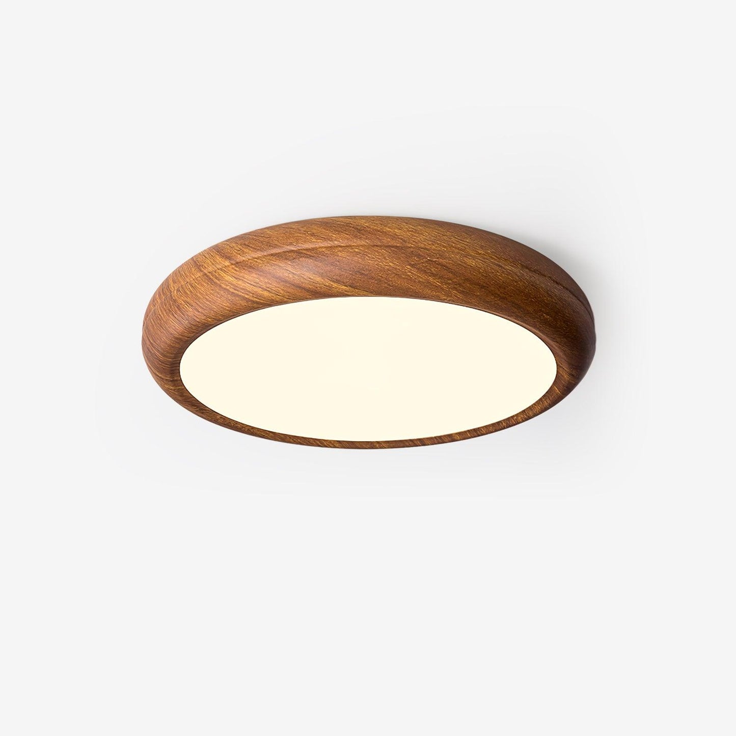 Lumiéra - Wood Grain Round Ceiling Light
