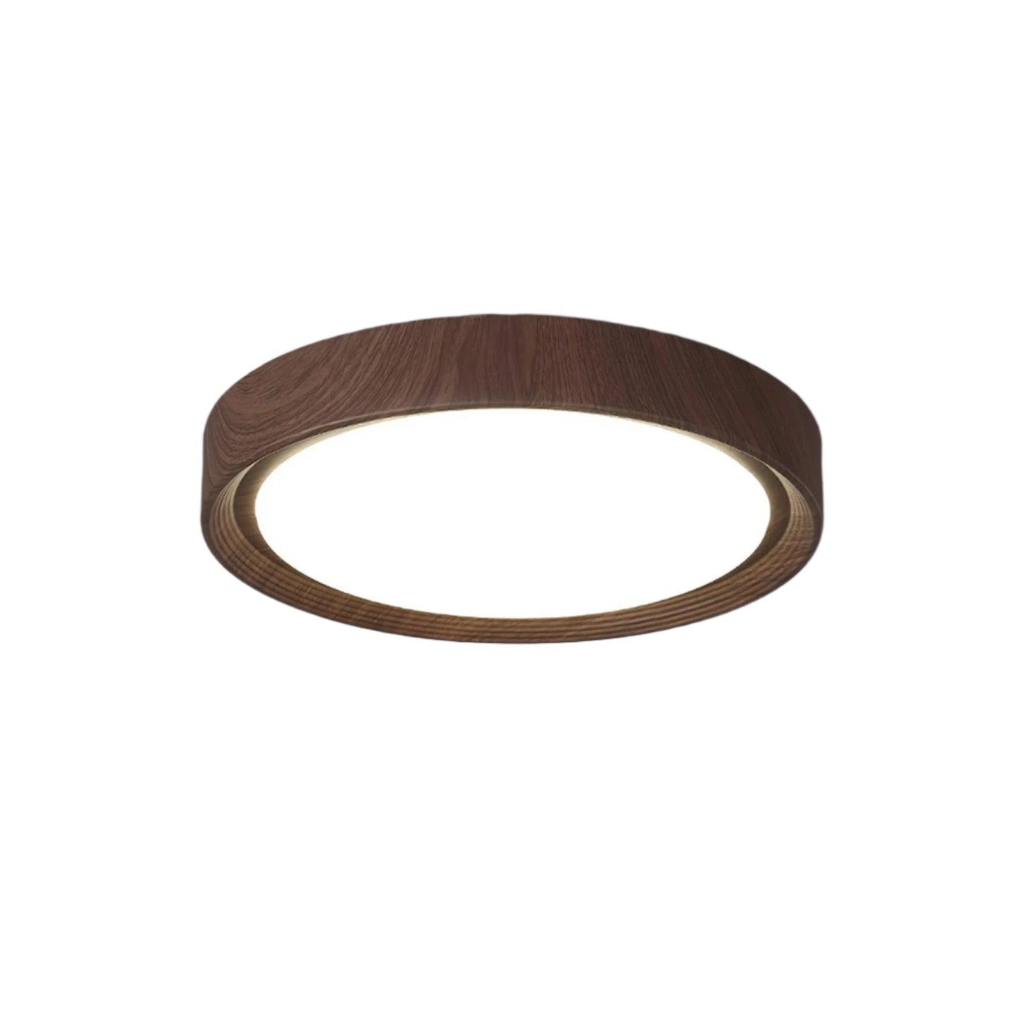 Lumiéra - Wood Grain Round Ceiling Light