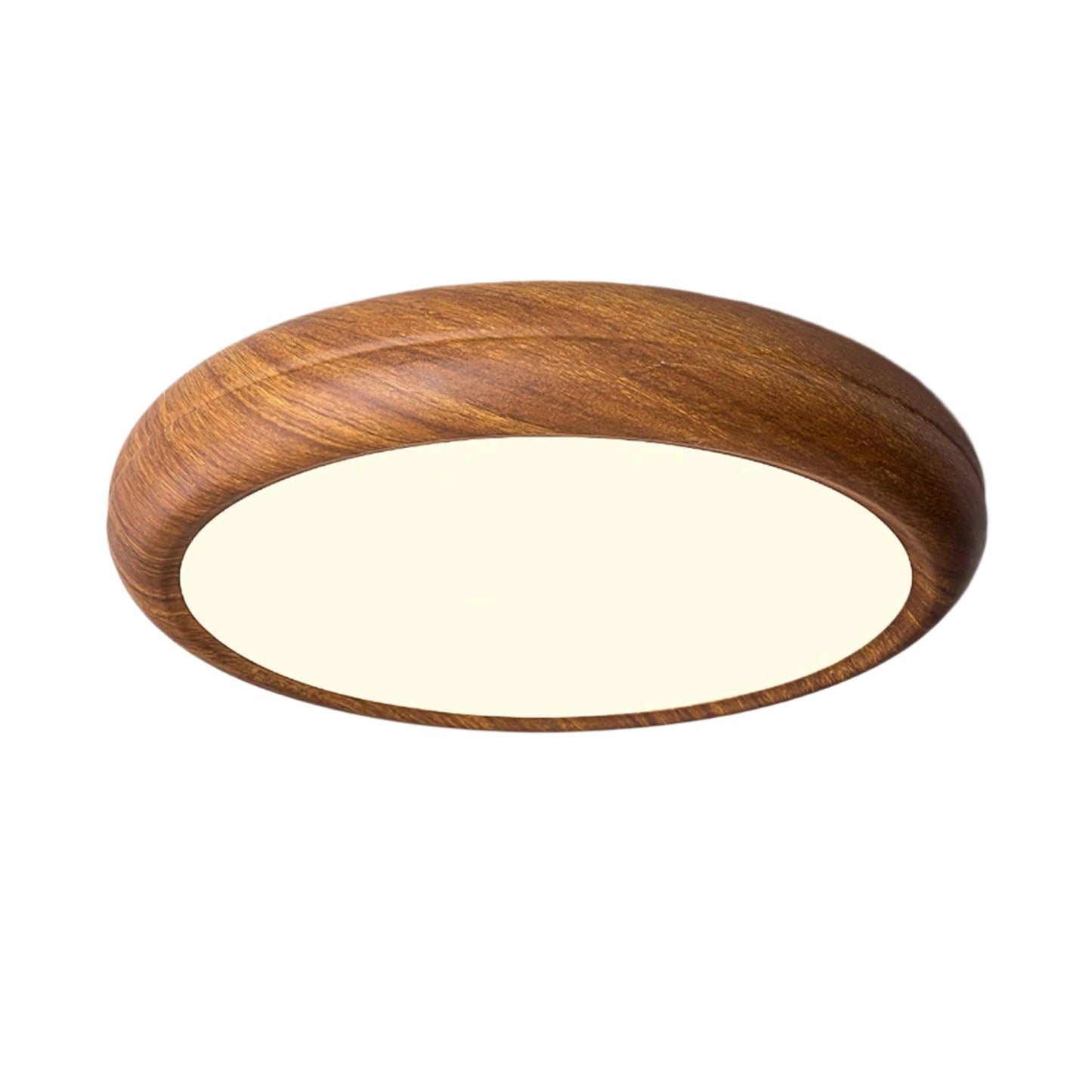 Lumiéra - Wood Grain Round Ceiling Light