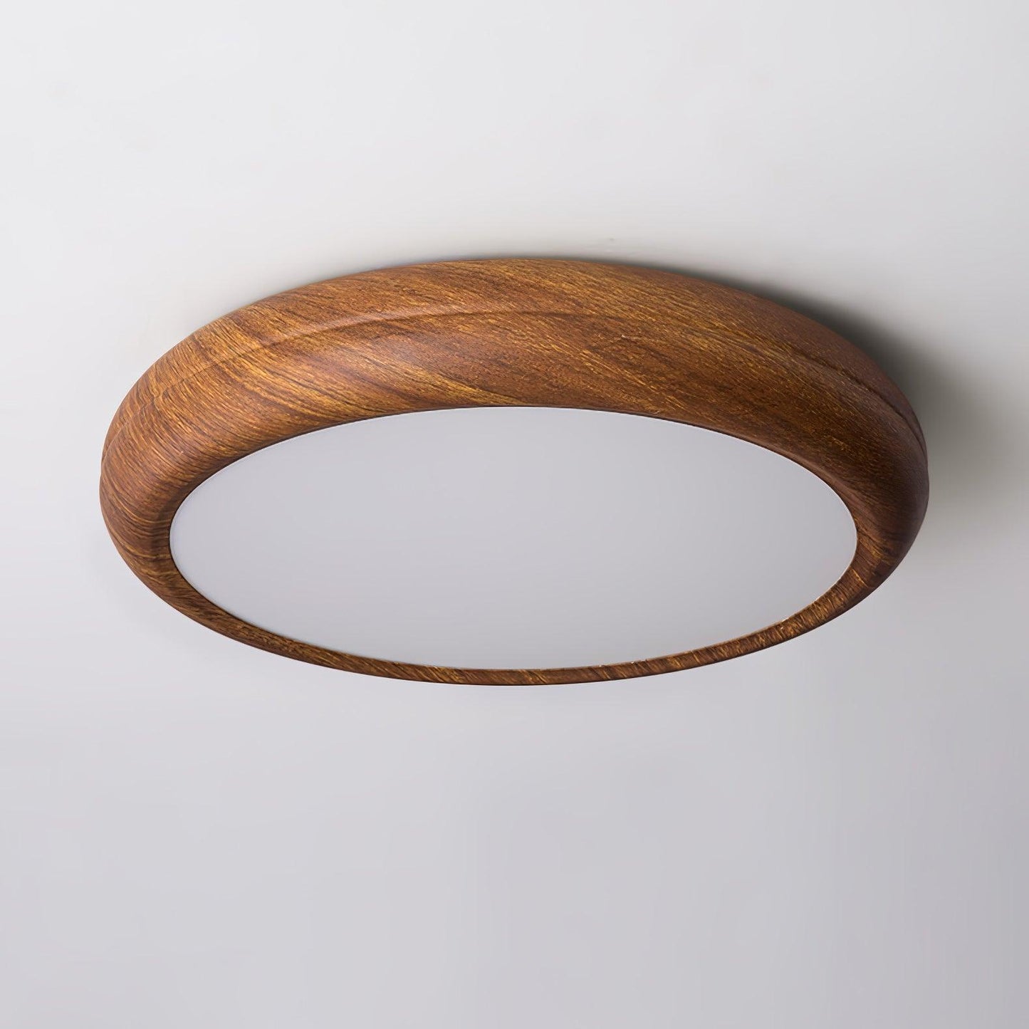 Lumiéra - Wood Grain Round Ceiling Light