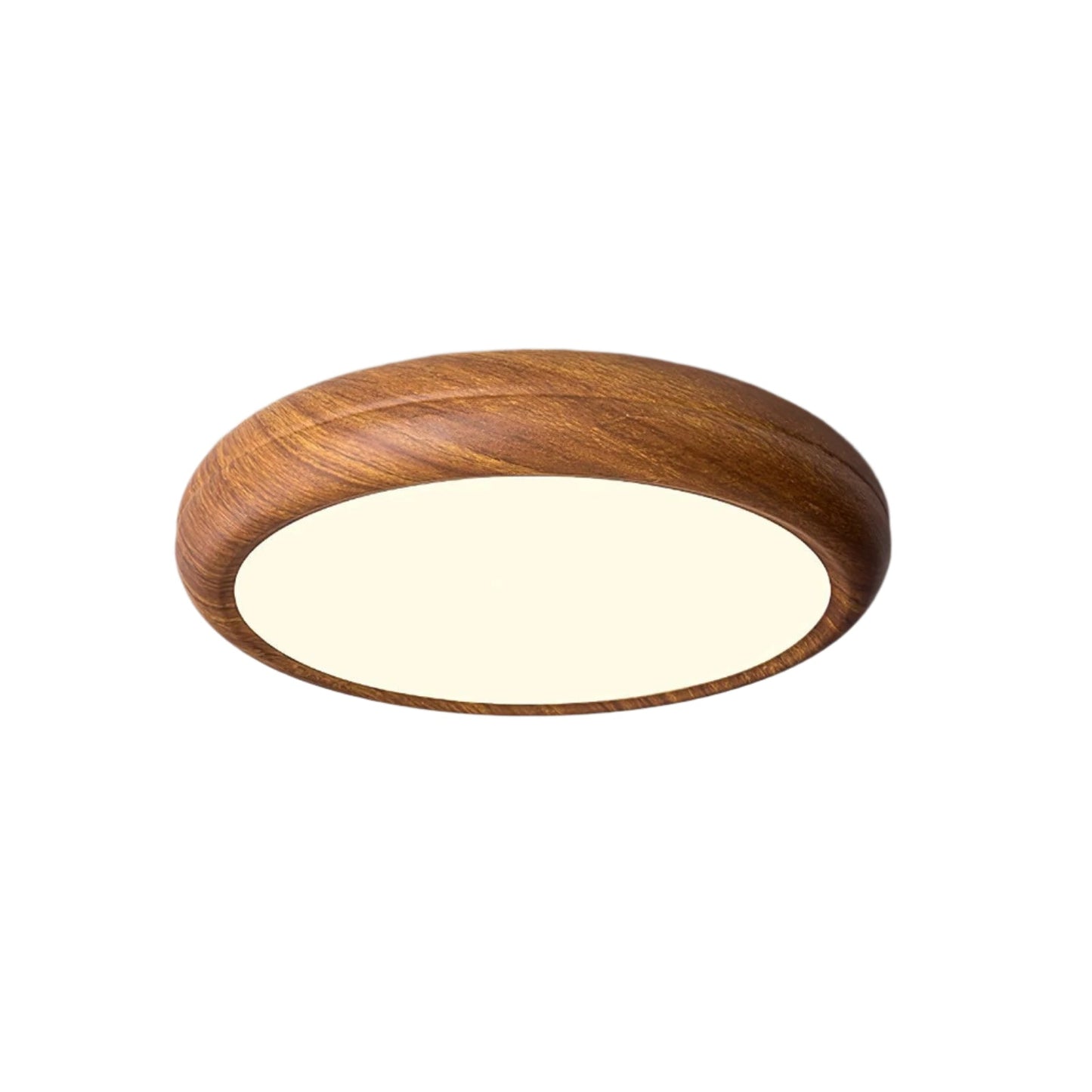 Lumiéra - Wood Grain Round Ceiling Light