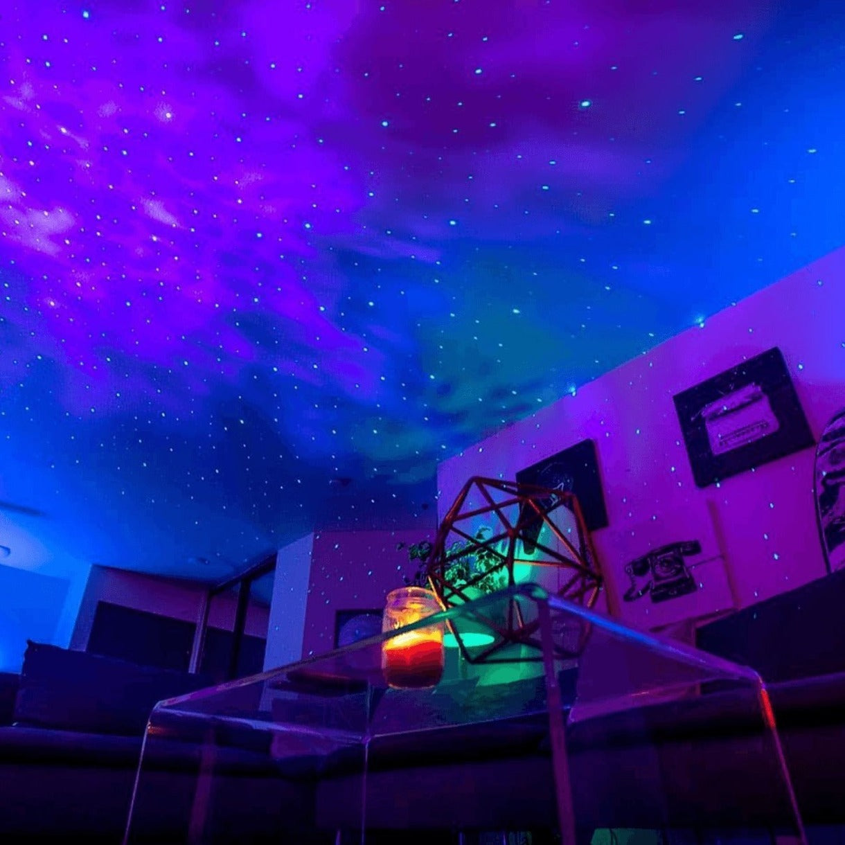 CosmoVoyager - Adjustable Astronaut Galaxy Projector with 8 Nebula Colors-4