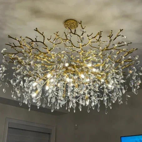 Lumiéra - French-Inspired Crystal Branch Chandelier