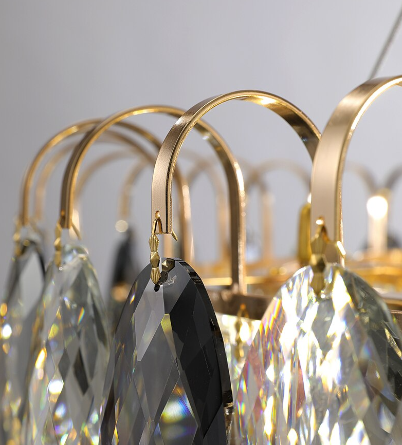CrystalGlow - Modern K9 Crystal Chandelier