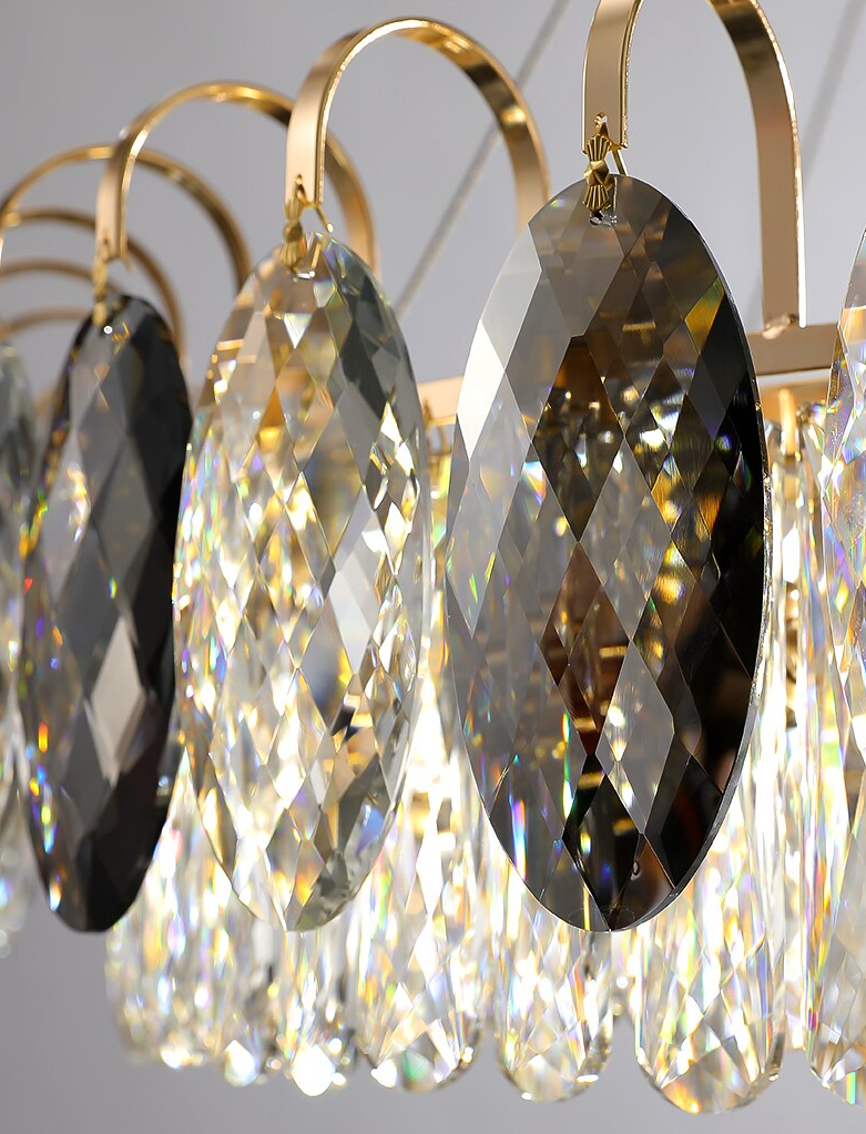 CrystalGlow - Modern K9 Crystal Chandelier