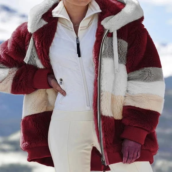 Lumière Luxe – Women's Cozy Lamb Wool Padded Coat