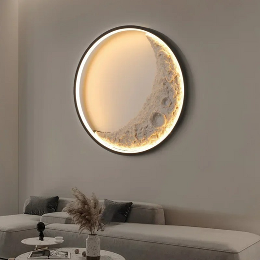 LumiGlow – 3D Moon Wall Lamp