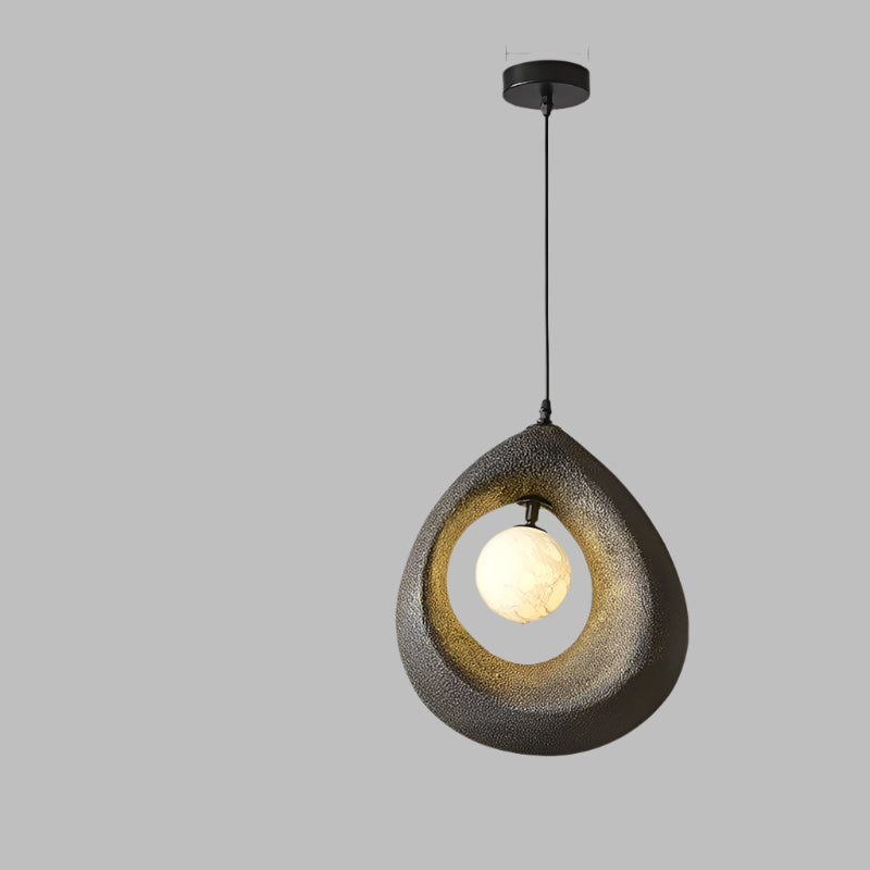 WabiGlow - Circular Wabi Sabi LED Pendant Light